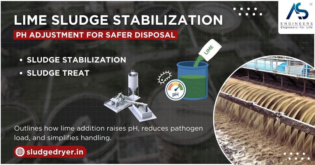 Lime Sludge Stabilization: pH Adjustment for Safer Disposal
