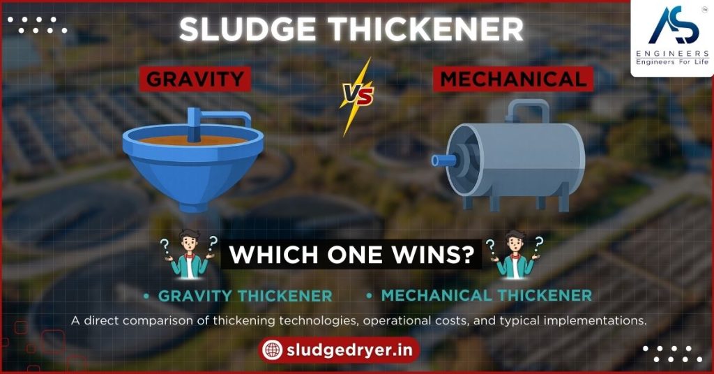 Gravity vs. Mechanical Sludge Thickening: Which One Wins?
