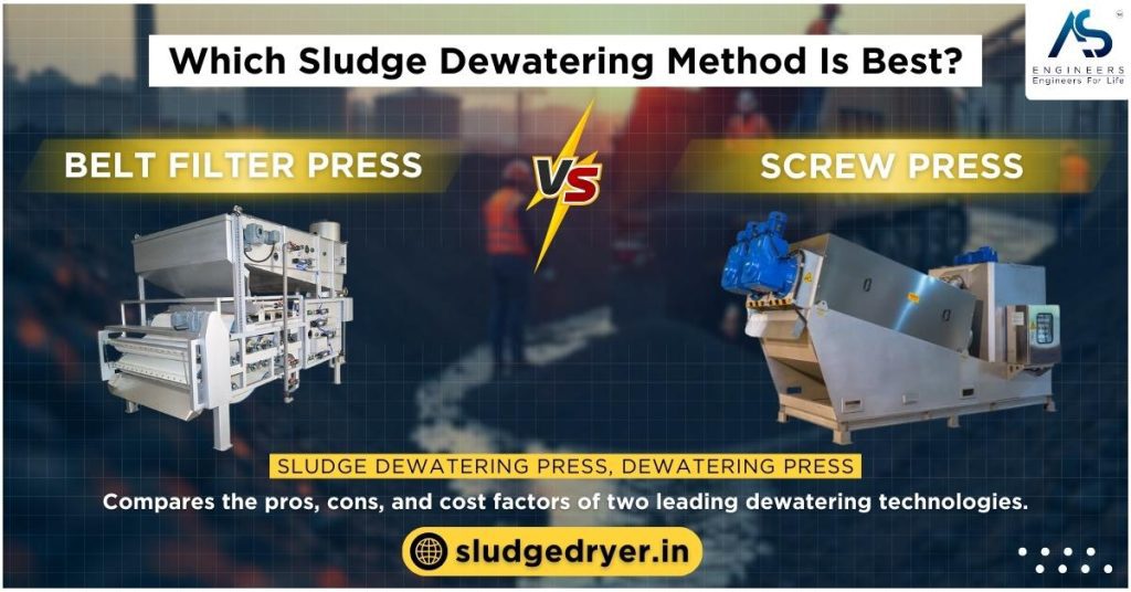 Belt Filter Press vs Screw Press Dewatering: The Ultimate Guide for Efficient Sludge Management