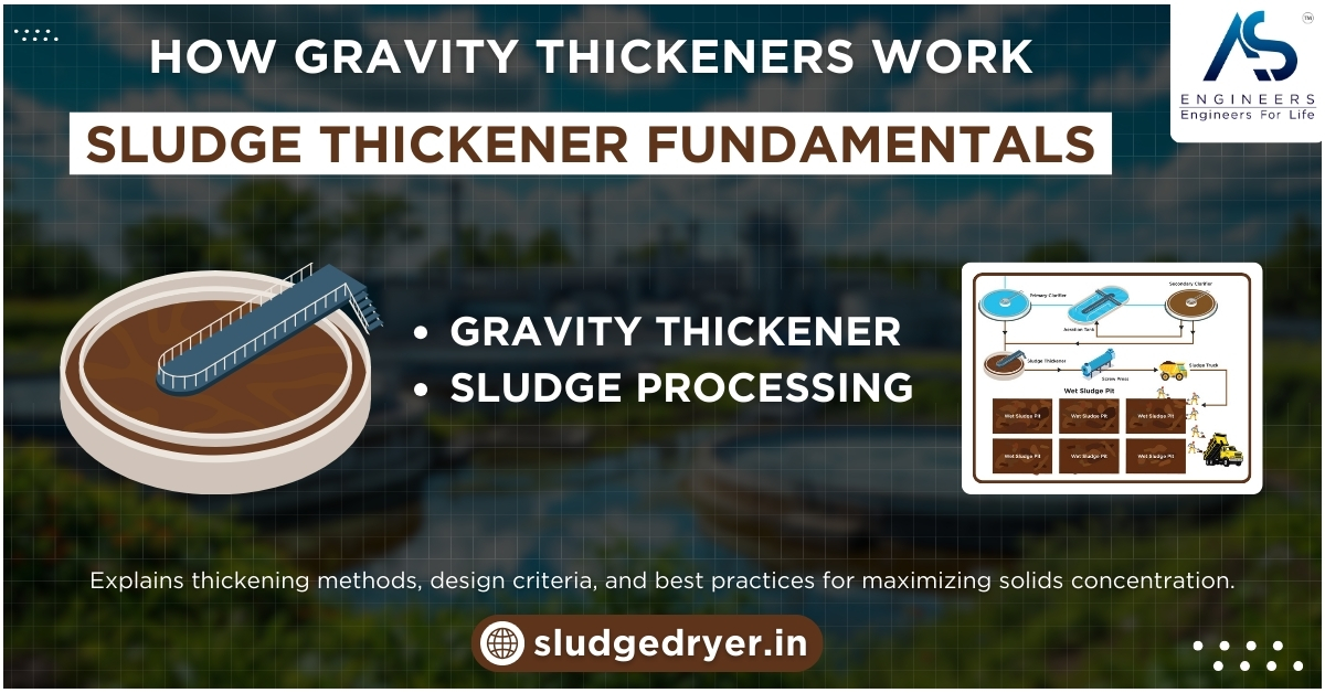 Sludge Thickener Fundamentals: How Gravity Thickeners Work