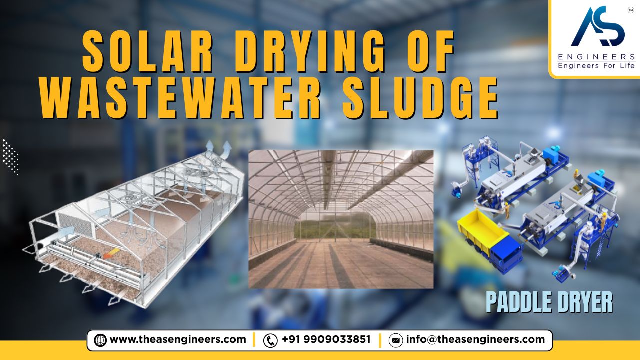 Solar Drying of Wastewater Sludge