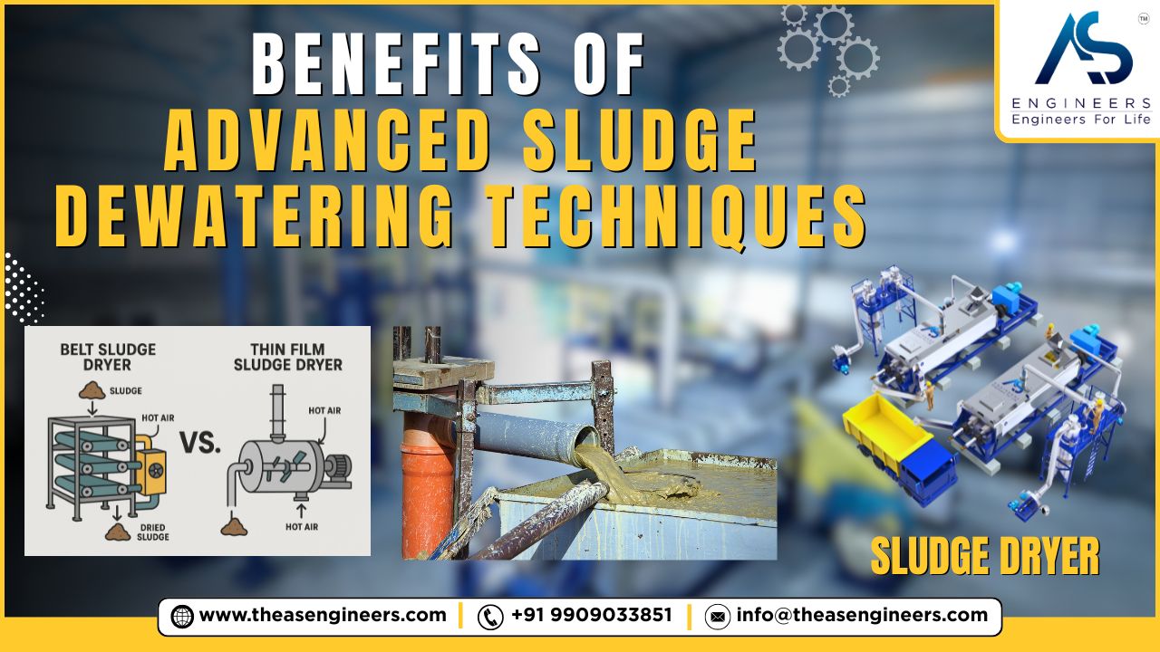 Benefits of Advanced Sludge Dewatering Techniques