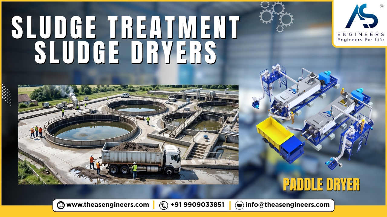 Sludge Treatment: How Conductive Sludge Dryers Use Paddle Dryer Technology for Maximum Efficiency