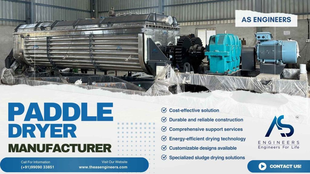paddle dryer manufacturer