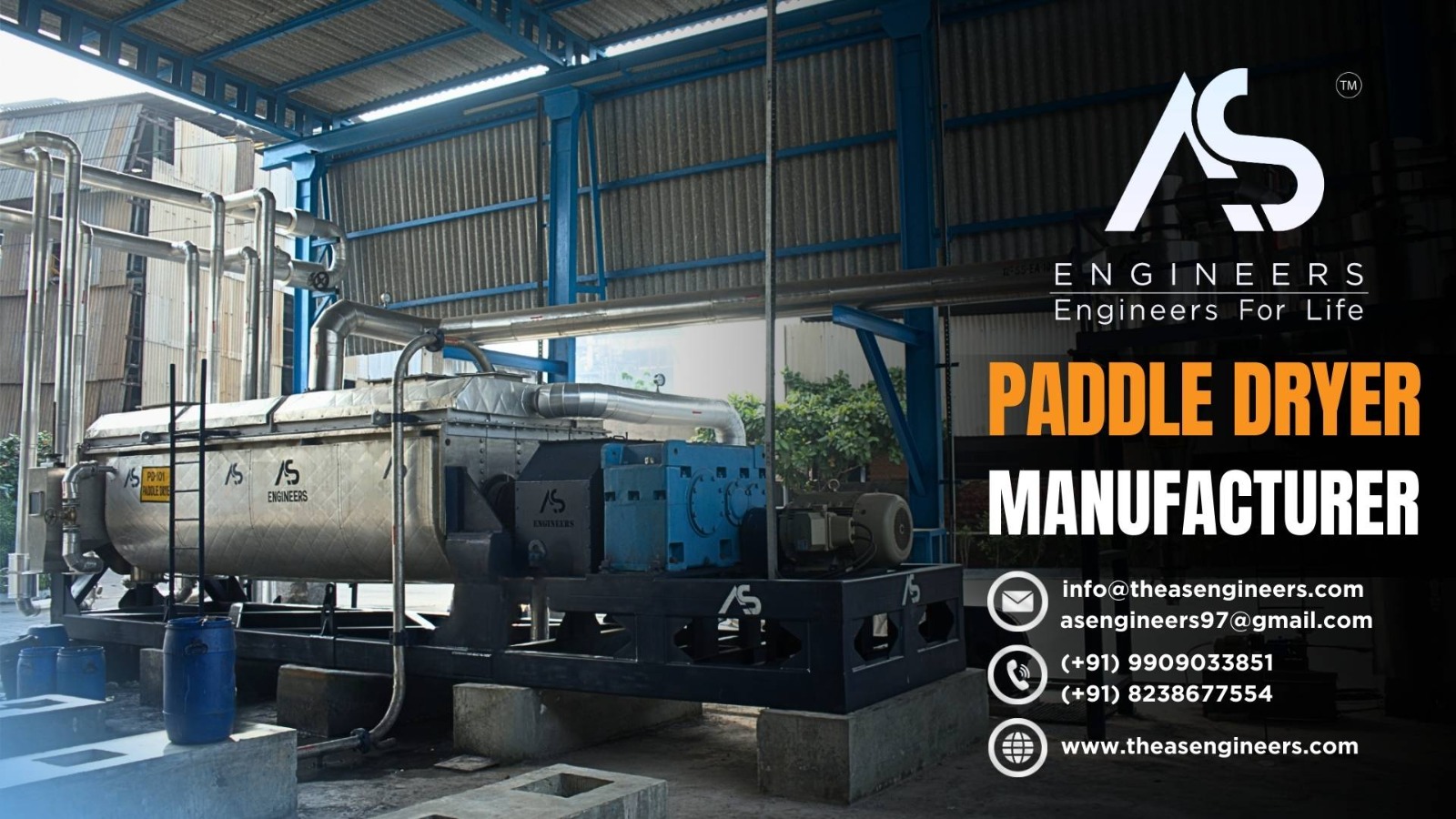 Top Continuous Sludge Dryer Manufacturer in Gujarat