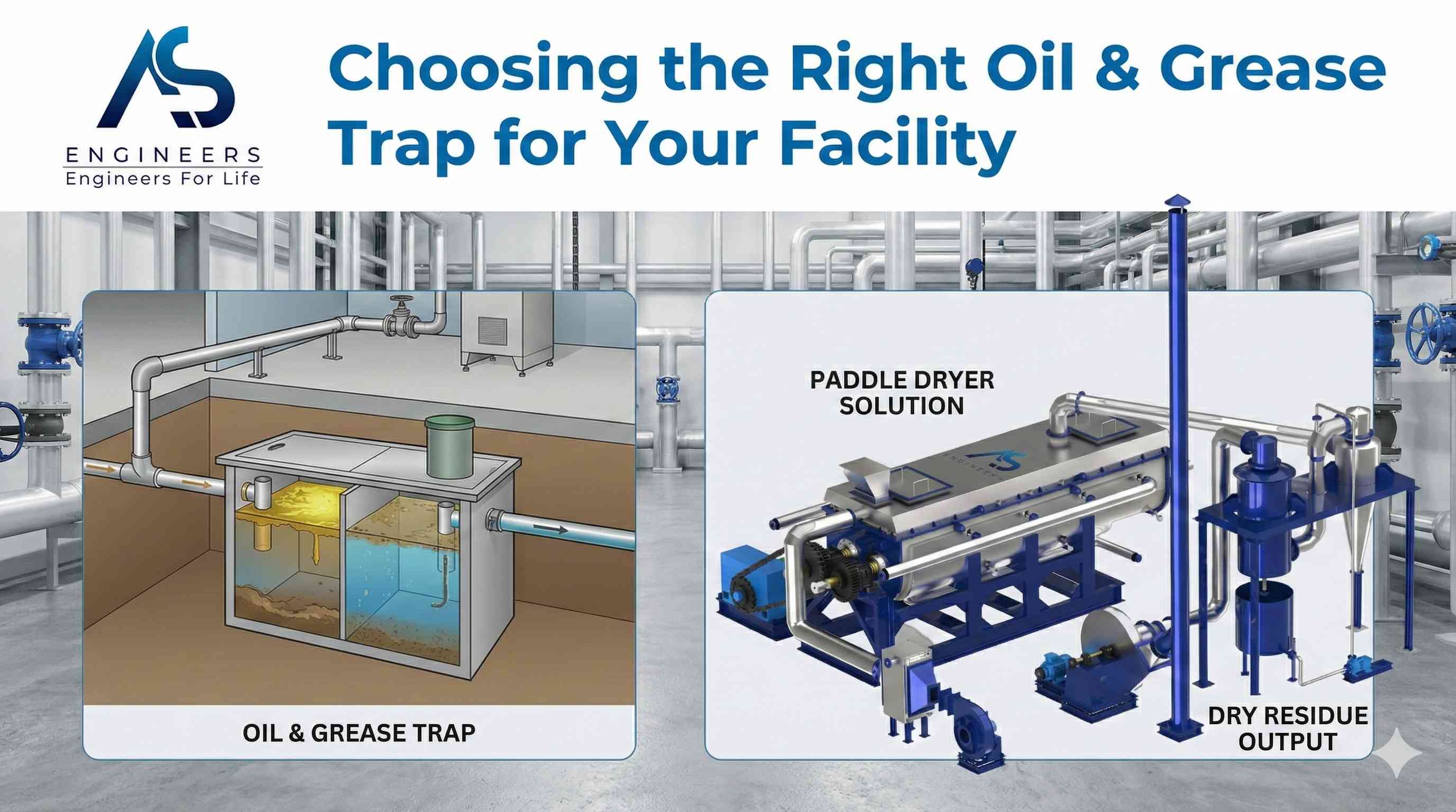 Choosing the Right Oil & Grease Trap for Your Facility